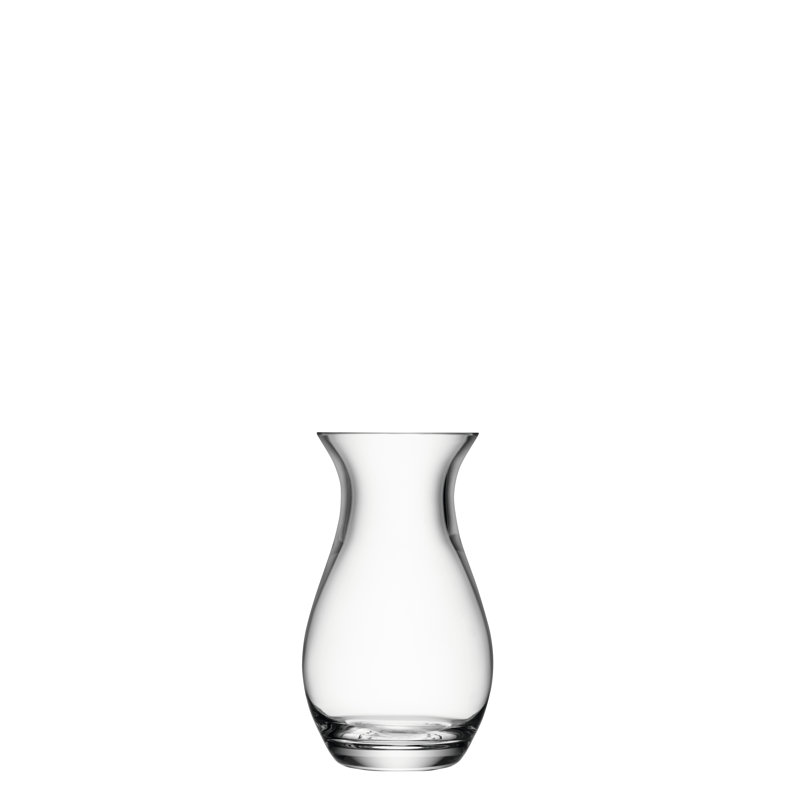 Handmade Glass Table Vase, 12.598" H x 7.4803" W x 7.4803" D
