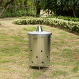 Lizandra Galvanized Incinerator Can