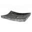 Eden Bath 17'' Polished Black/White/Grey Stone Rectangular Bathroom Sink
