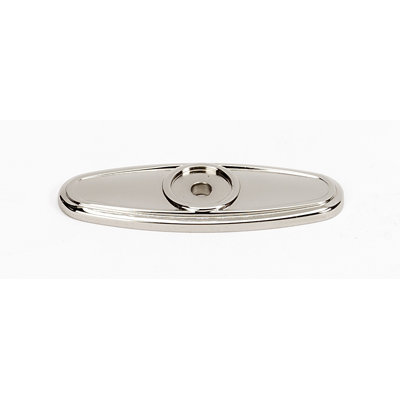 Classic Traditional Metal Knob Backplate