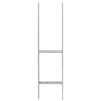 Sayuri Dakota Fields Silver Metal Line Post and End Post