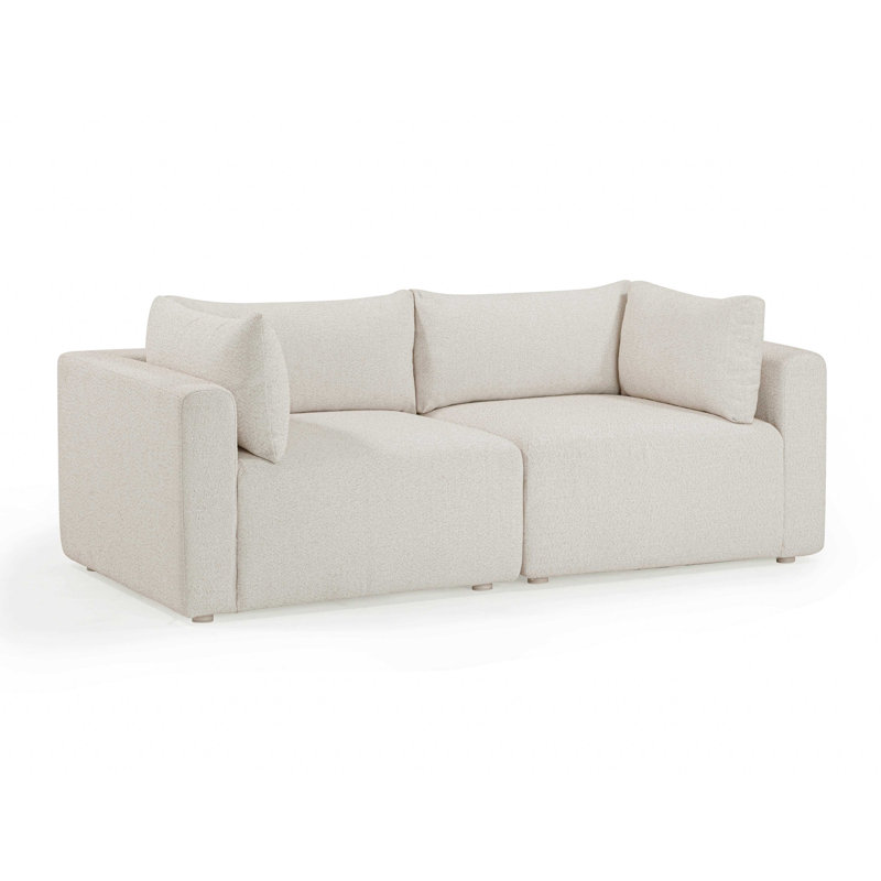 After Swim Outdoor Modular Loveseat Patio Sofa