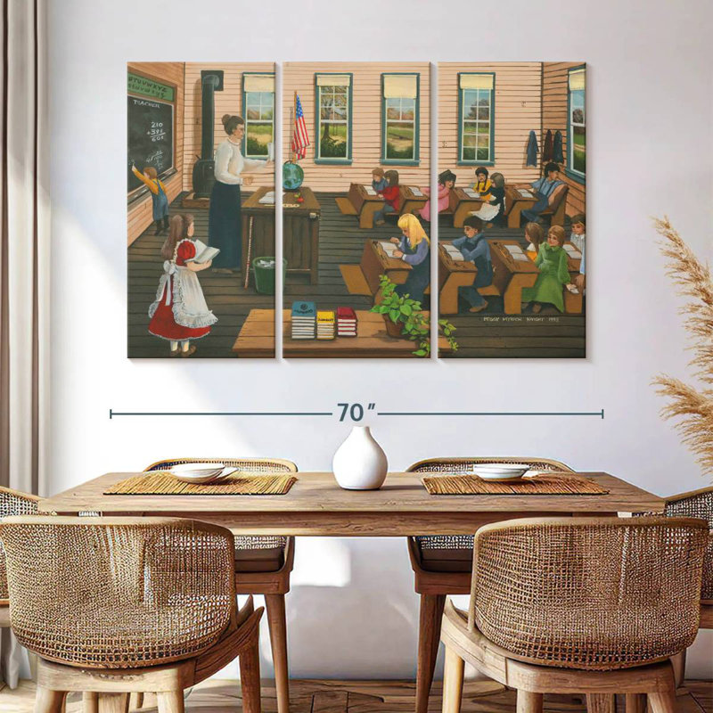 Classroom, 42" H x 65" W