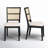 19'' H Leather Upholstered Armchair-370296030
