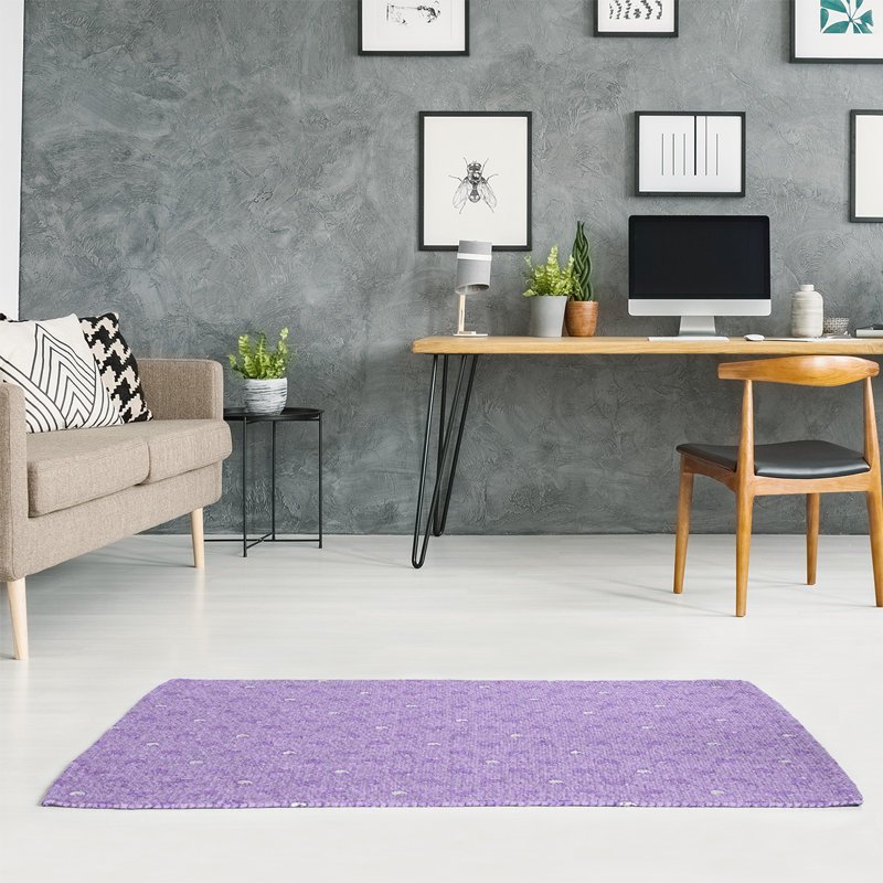 Tapis mauve baleines, Rectangle 5 pi x 7 pi
