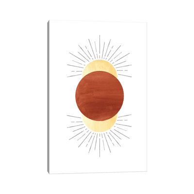 Terracotta Sun - Reproduction d'art sur toile tendue