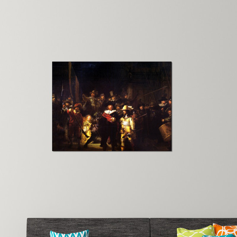 Rembrandt - Wrapped Canvas Painting