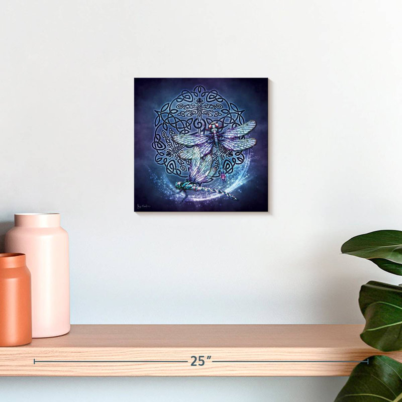 Brampt Celtic Totem Dragonfly, 10" H x 10" W