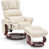 Cream White Faux Leather selected