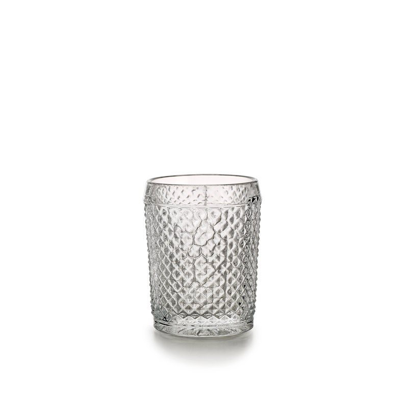 Bicos Handmade Drinking Glass, Clear