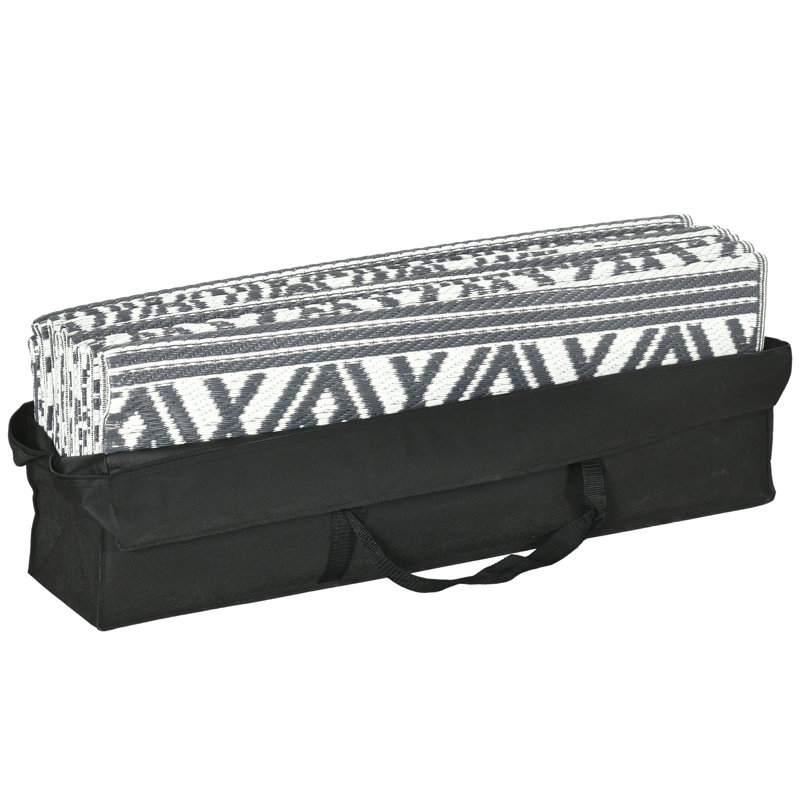 Reversible Outdoor Rug, Runner 9' x 18'