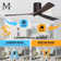Irene 5 - Blade LED Ceiling Fan with Light Kit Included