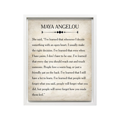 Maya Angelou