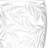 12" Frosted Leaf Pattern Oval Crystal Table Vase