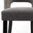 Modern Fabric Upholstered Dining Chairs with Curved High Back and Solid Wood Legs-1540862374-1540862375