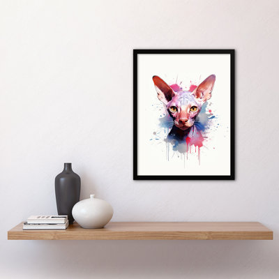 Sphynx Cat - Single Picture Frame Print