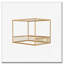 Lit en bois d'hévéa avec clôture Canopy-423327796