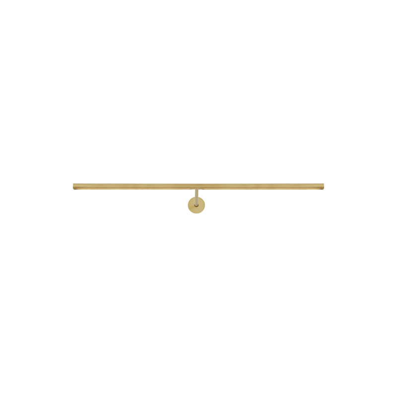 Plural Dimmable LED Wall Mounted Picture Light, Natural Brass