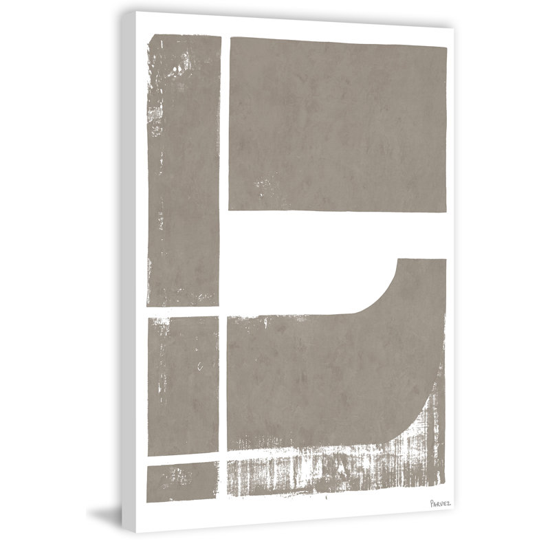 «Divided Fields», reproduction sur toile tendue, H 12 po x l 8 po