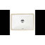 Lavabo de salle de bain rectangulaire encastré en céramique avec trop-plein Great Point-45372249