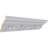 4"H x 3 1/2"P x 5 3/8"F x 94 1/2"L Kent Crown Moulding