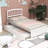 Twin Platform Bed with Trundle-1346714774