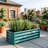 47 In. X 24 In. X 12 In.rectangle Metal Raised Garden Bed（2Pack）-960677140-960677144