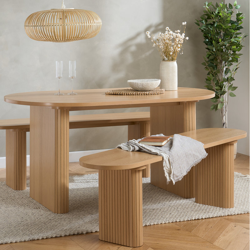Achante Dining Set, Brown