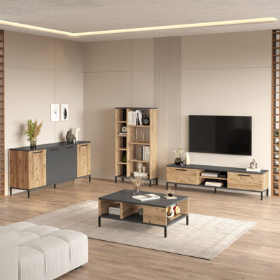 Roshaad 4 - Piece Living Room Table Set