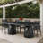 Cosenza Finished Indoor/Outdoor Concrete Dining Table-107506705-107506700