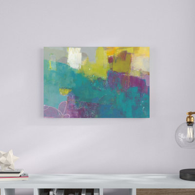 «Loop II» par Sue Jachimiec - peinture sur toile tendue