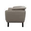 Chaise recouverte de lin - Assise de 20 po de hauteur et coussins de densité en mousse Assise chic rembourrée de mousse de 30 po-391386508