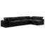 Canapé modulaire réversible en velours de 160 po de large Ivalin-87141445