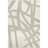 Cream Claude Abstract Fringed Reversible Machine Washable Area Rug-92279190