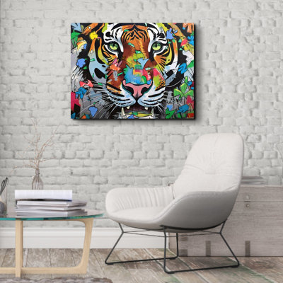 «Tiger Graffitianimals» sur toile