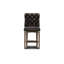Ranch Upholstered Stool with Solid Wood Frame