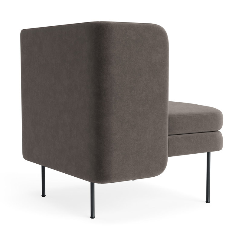 MTO - Bloke Lounge Chair, Storm Velvet