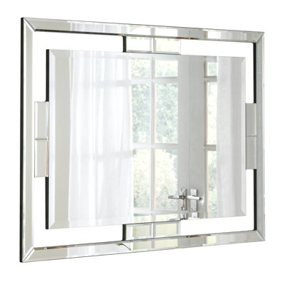 Jewett Glass Flat Wall Mirror