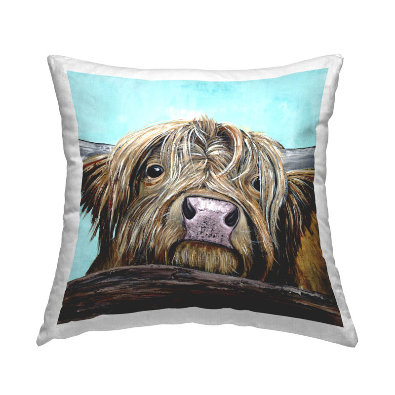 Polyester Throw Square Pillow Cover & Insert