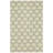 Woodbridge White/Blue Transitional Geometric Area Rug-18371790