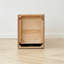 Armoire de rangement en chêne massif pour table de chevet - Quatre tiroirs