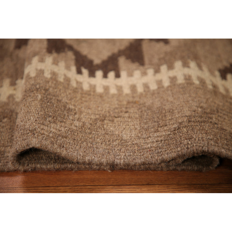Reversible Wool Kilim Oriental Rug 4x5
