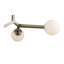 Amarula 3 Light Glass Semi Flush Mount-1803023318