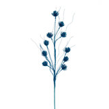 Vickerman 30" Seafoam Mini Flower Glitter Spray, 6 per bag.