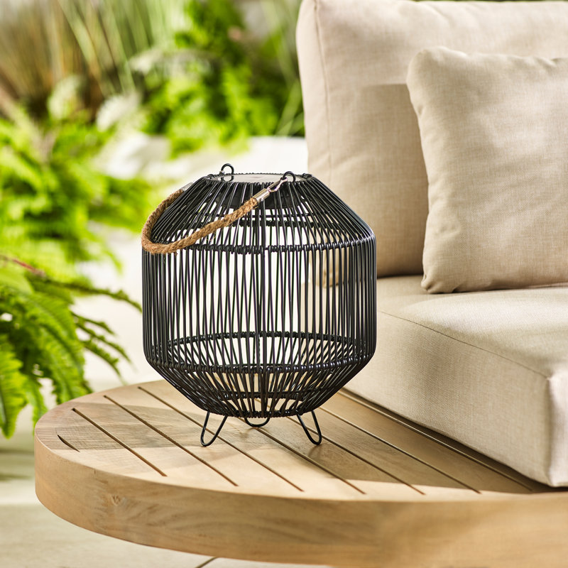 Casnovia 30cm Solar Powered Integrated LED Outdoor Lantern