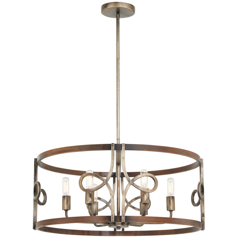 Luminaire suspendu 6 lumières Yorkville