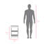 Table d'appoint Rossville, salon, blanc-121382027