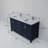 Jacques 60 in. W x 22 in. D Double Bath Vanity, Faucet Set and 58 in. Mirror-113024815-113024816