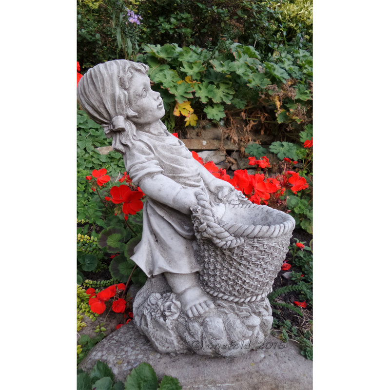 Lovell Weather Resistant Stone Garden Statue