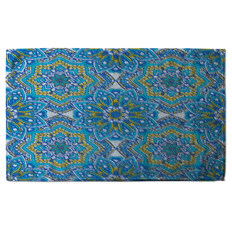 Cotton Floral Tea Towel Kitchen Towel